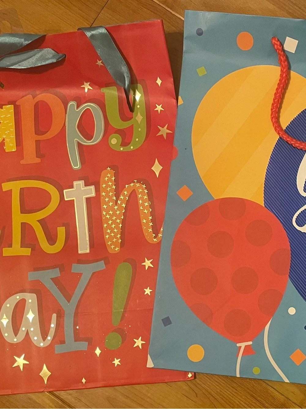 Birthday Gift Bags & Party Hats